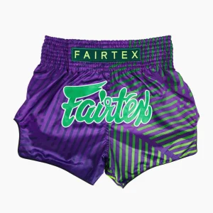 Shorts de kick-thai Fairtex BS1922 Coureur Violet