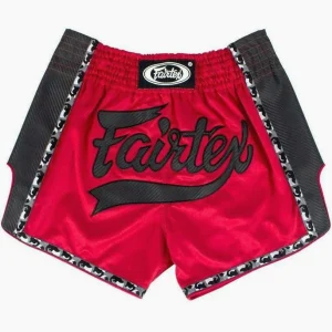 Shorts de kick-thai Fairtex BS1703 Rouge