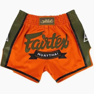 Shorts de kick-thai Fairtex BS1705 Orange