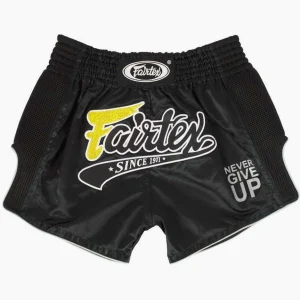 Shorts de kick-thai Fairtex BS1708 Ne jamais abandonner