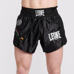 Shorts de kick-thai Leone Drapeau AB965