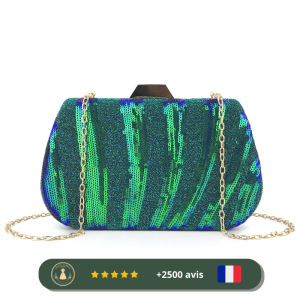 Sac style années 30 à paillettes pour femmes