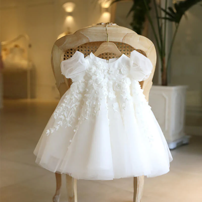 Robe Baptême Organza – Image 2