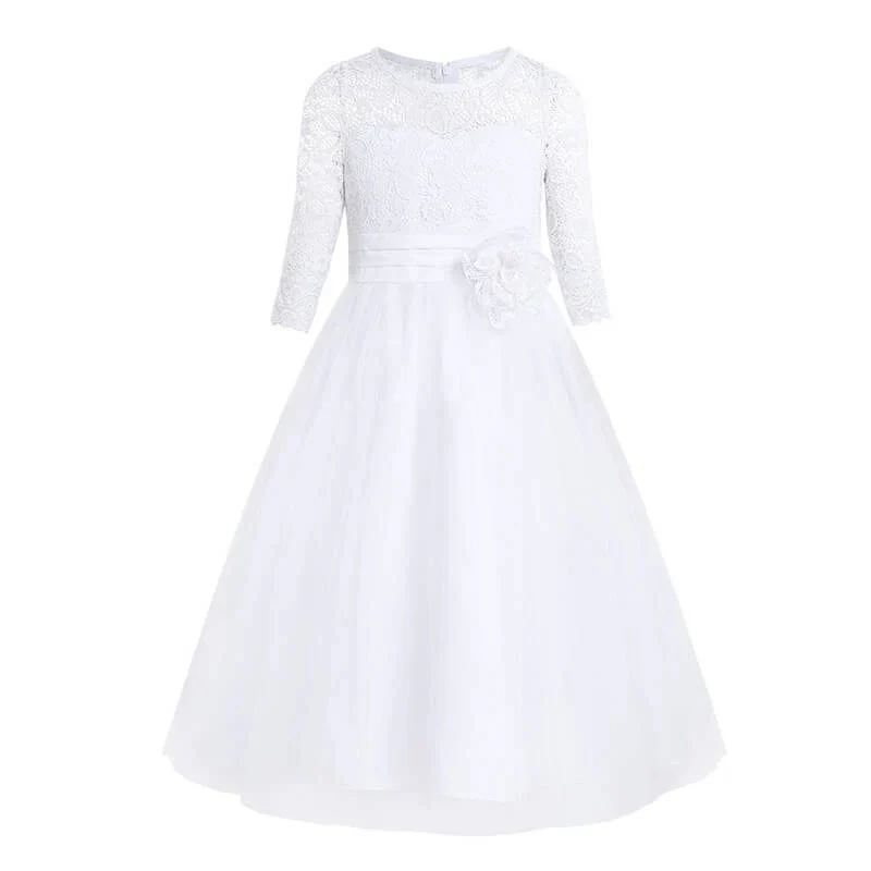 Robe Communion Manche Longue – Image 2