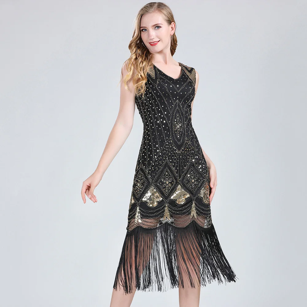 Robe de bal années 30 en dentelle – Image 7