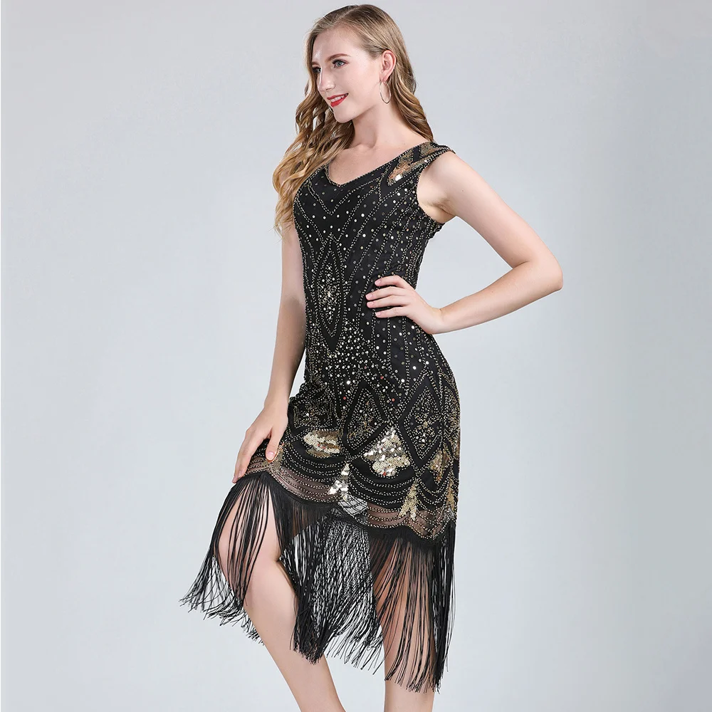 Robe de bal années 30 en dentelle – Image 5