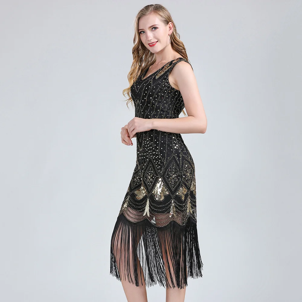 Robe de bal années 30 en dentelle – Image 3