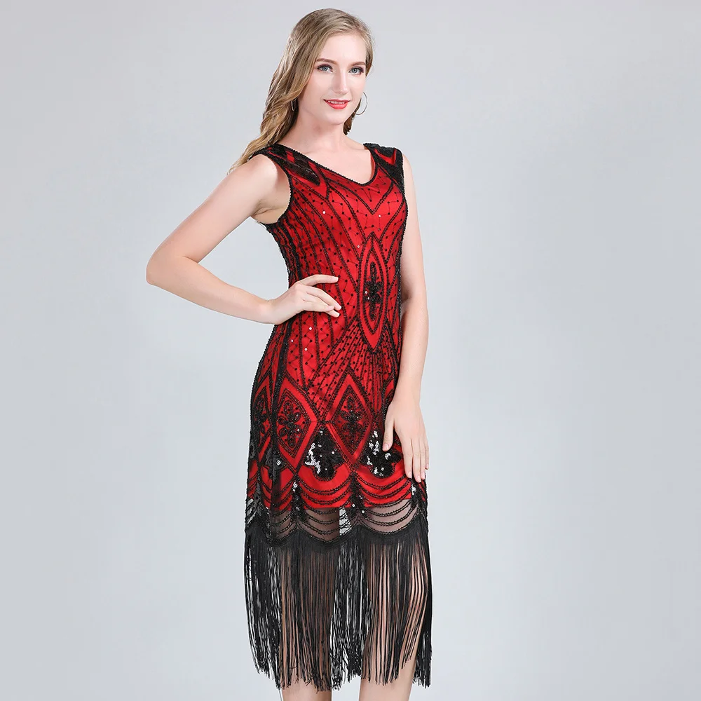 Robe de bal années 30 en dentelle – Image 8