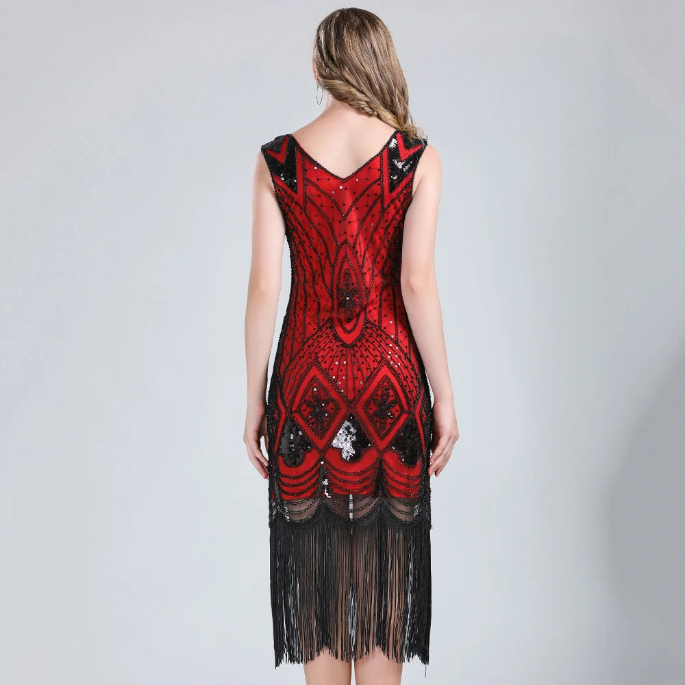 Robe de bal années 30 en dentelle – Image 4