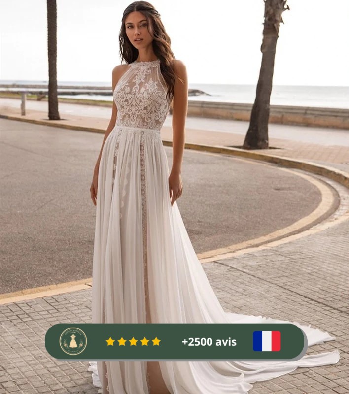 Robe longue pour mariage années 30
