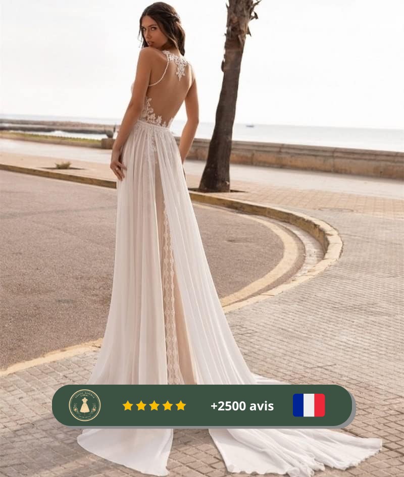 Robe longue pour mariage années 30 – Image 3