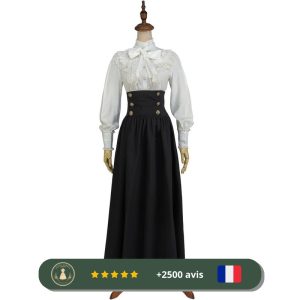 Robe gothique style des années 30