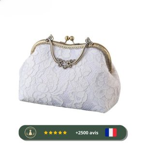 Sac années 30 en dentelle