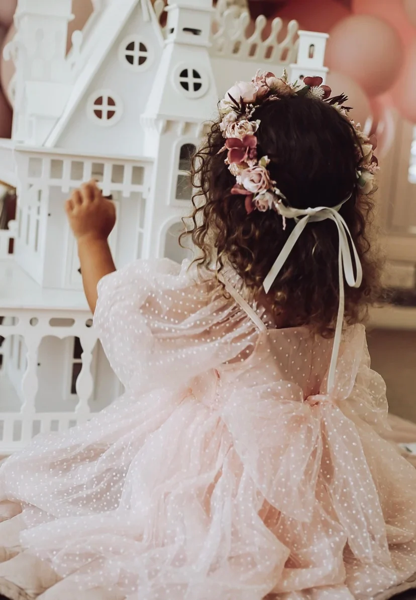 Robe Baptême Manche Longue – Image 3