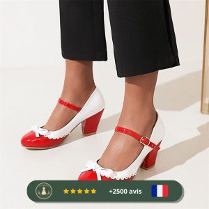 Chaussures à la mode style des années 30