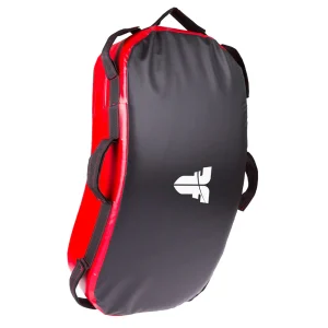 Fighter Reversible Kicking Shield - MULTI GRIP - black/red, FKSH-11
