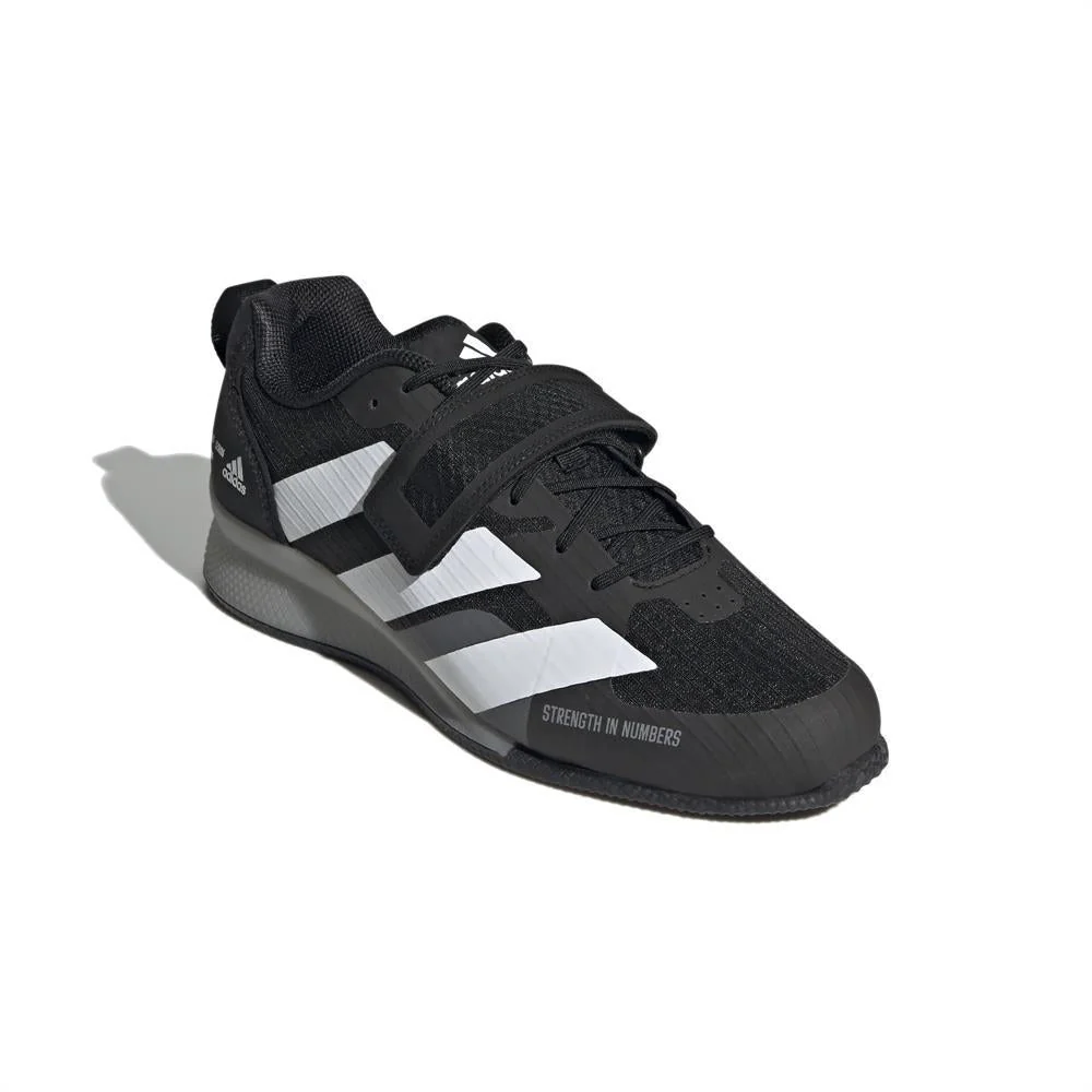 Adidas Adipower 3 Bottes d'haltérophilie - Noir/Gris – Image 4