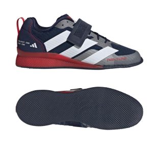 Bottes d'haltérophilie Adidas Adipower 3 - Marine/Rouge