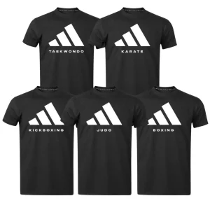 T-shirt d'arts martiaux Adidas