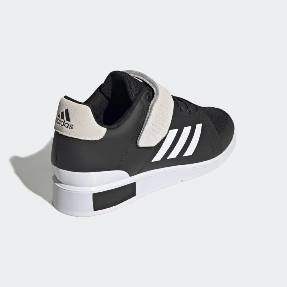 Bottes d'haltérophilie Adidas Power Perfect 3 - Noir/Blanc – Image 5
