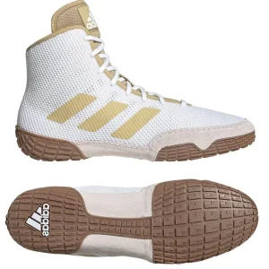 Adidas Tech Fall 2.0 Wrestling Boots - White/Gold
