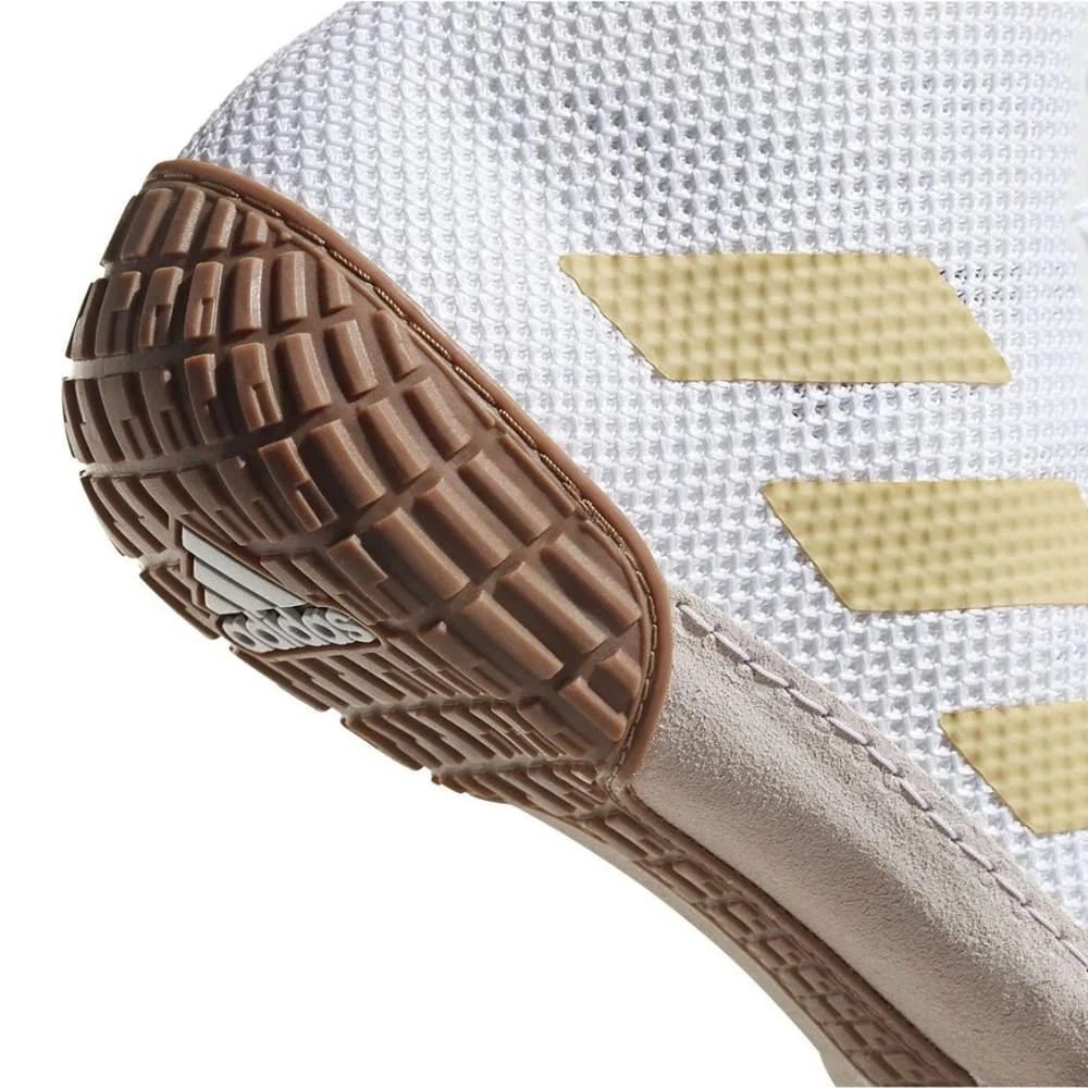 Adidas Tech Fall 2.0 Wrestling Boots - White/Gold – Image 7