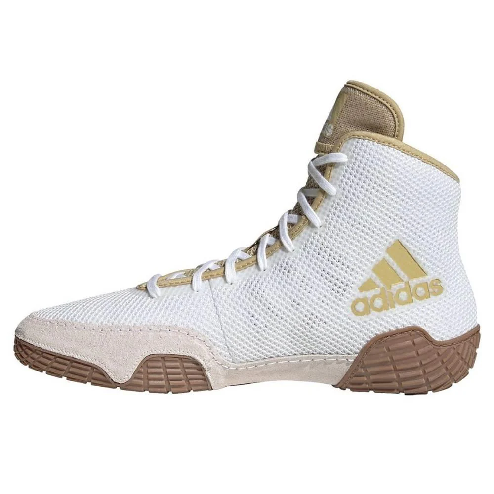 Adidas Tech Fall 2.0 Wrestling Boots - White/Gold – Image 9