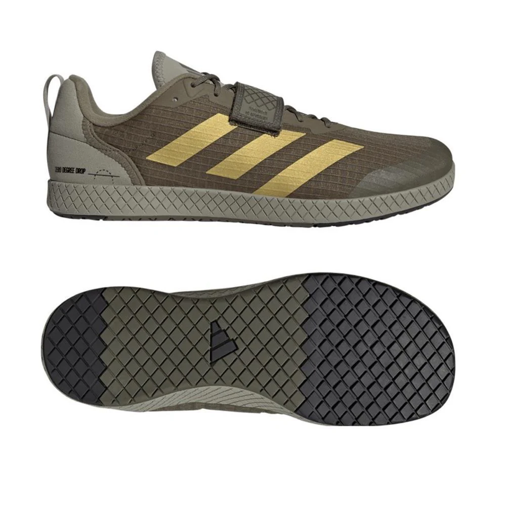 Adidas Total Haltérophilie Bottes - Vert/Or