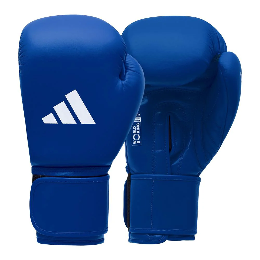 Adidas World Boxing (Was IBA) Licensed Boxing Set - Blue – Image 4