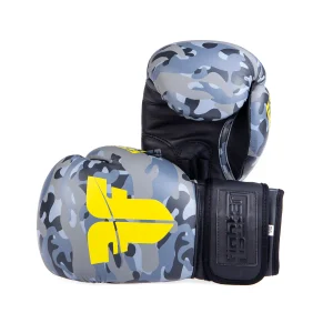 Fighter Boxing Gloves SIAM - grey camo, FBG-003C