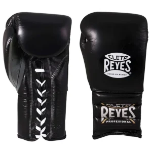 Gants d'entraînement Cleto Reyes en dentelle - Noir