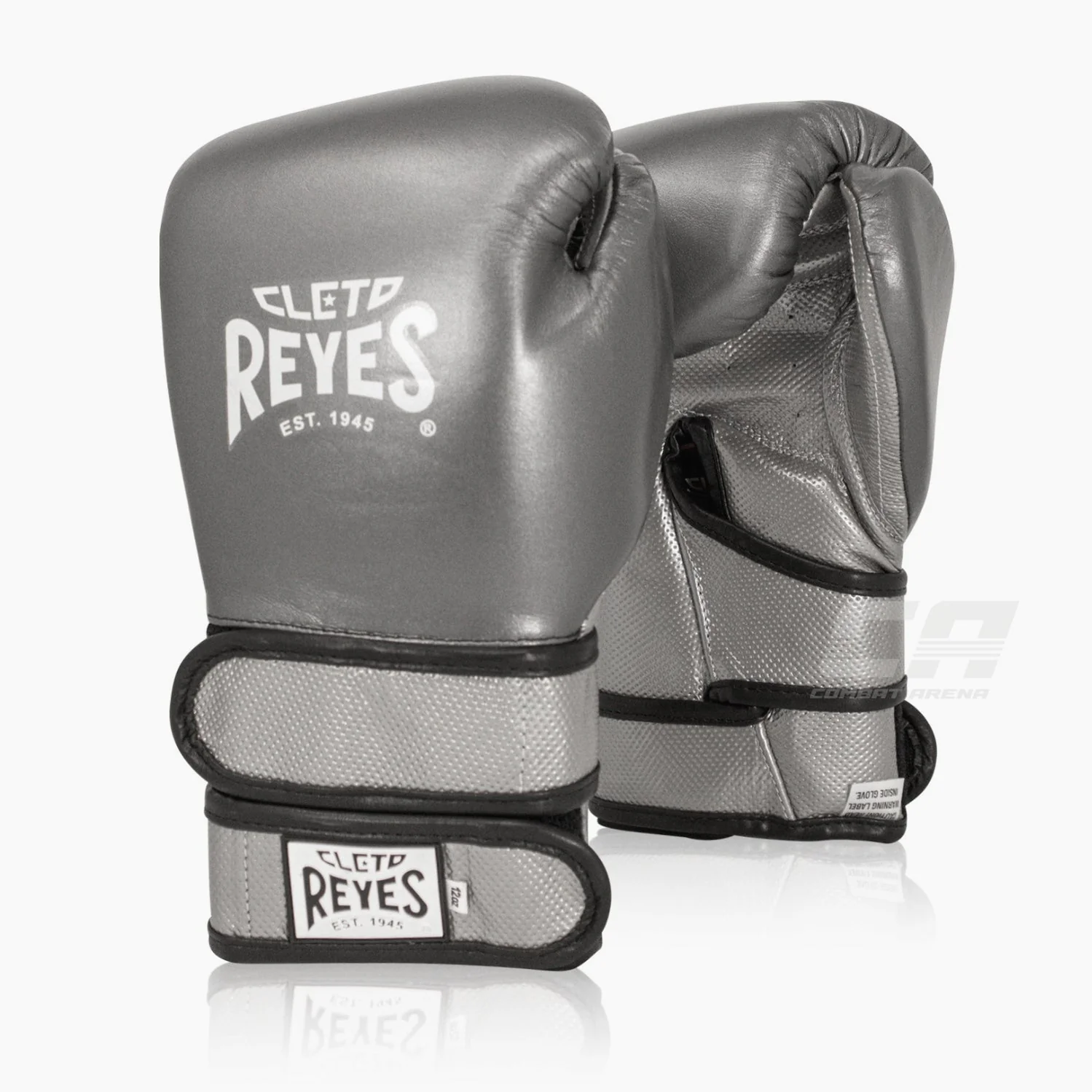 Gants de boxe Cleto Reyes Hero Double Loop CE5 Fer – Image 2