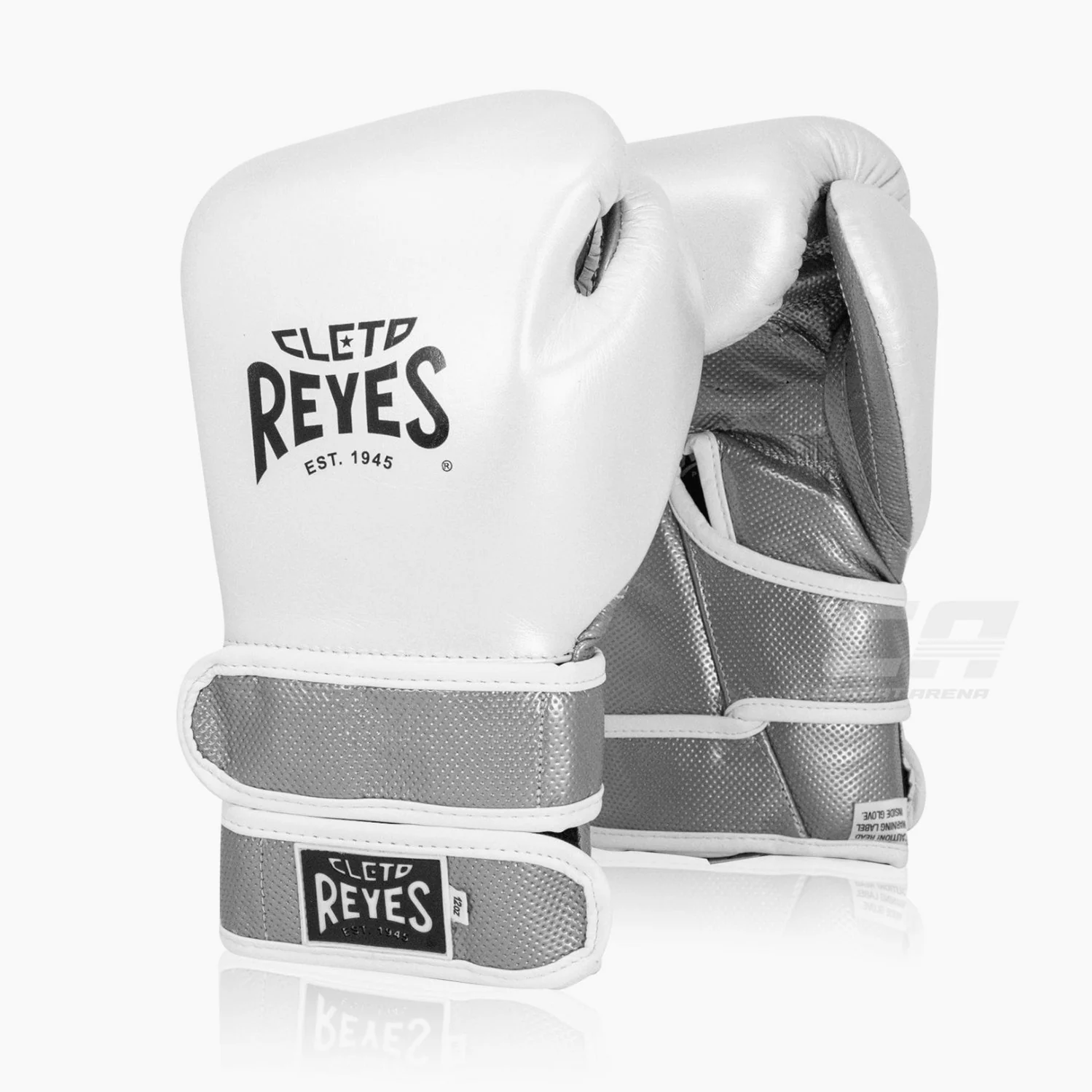 Gants de boxe Cleto Reyes Hero Double Loop CE5 Perle – Image 2