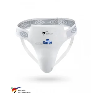 WT Male groin guard DAEDO - white