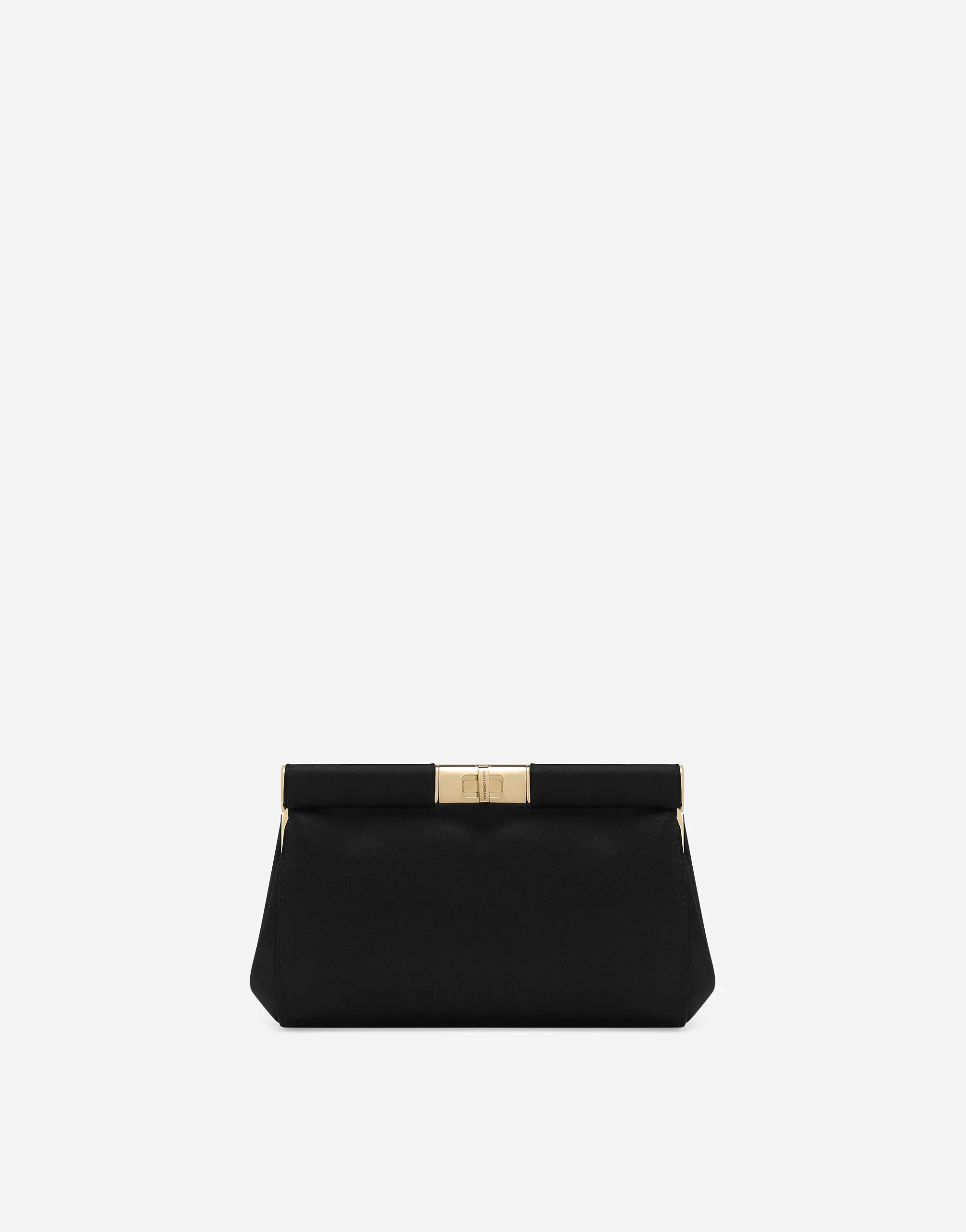 Dolce & Gabbana – Petit Sac Marlene – Noir/DorĂ© – Image 3