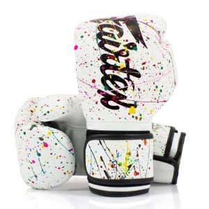 Gants de boxe Fairtex Painter - Blanc