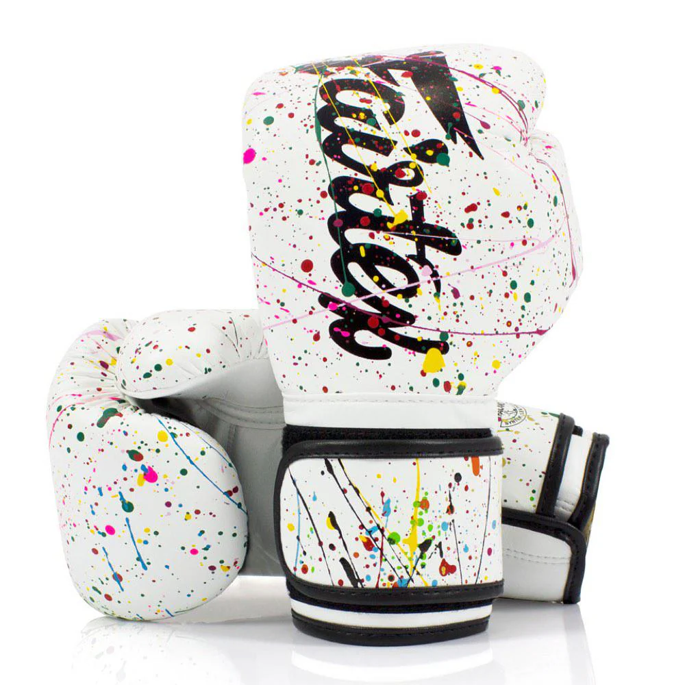 Gants de boxe Fairtex Painter - Blanc – Image 2