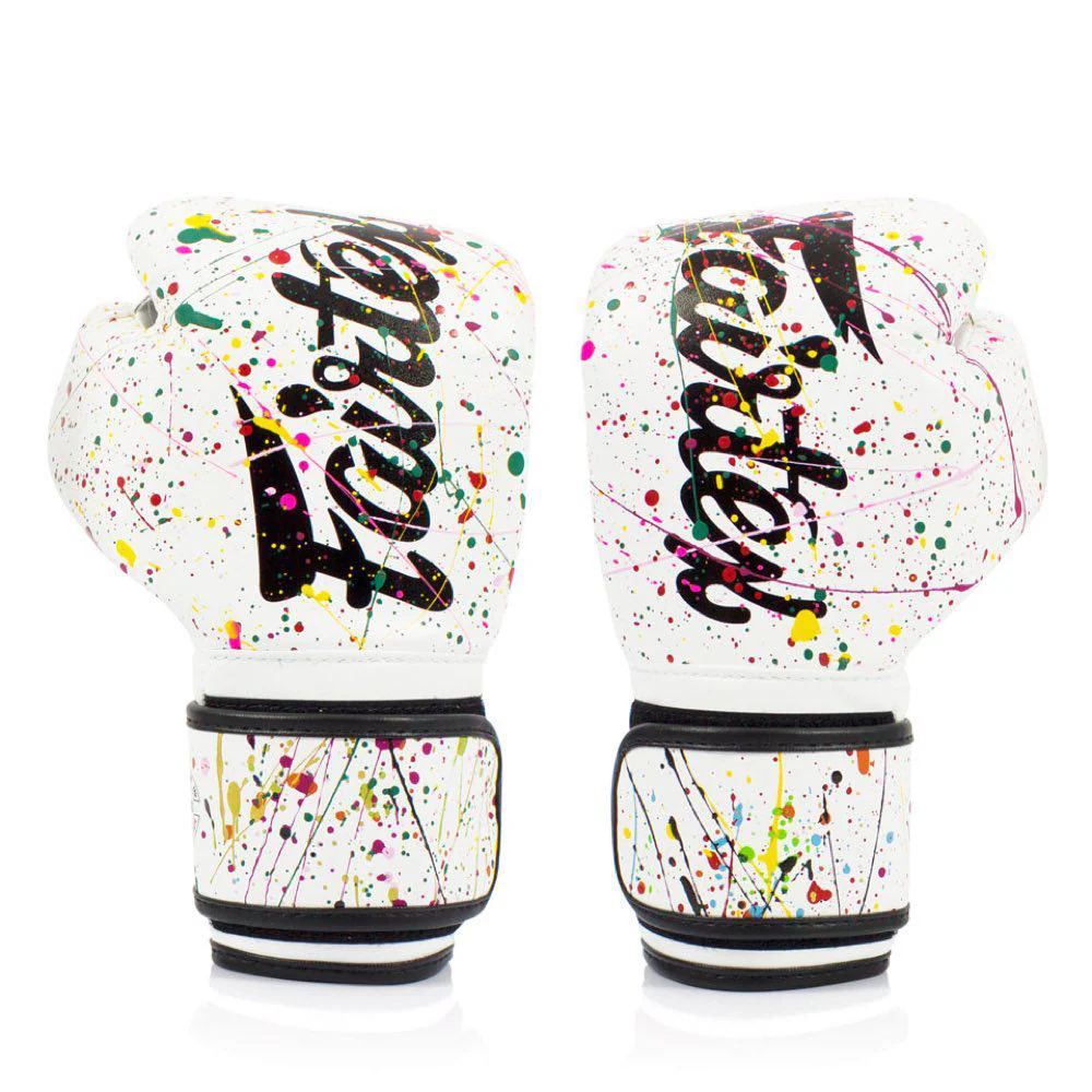 Gants de boxe Fairtex Painter - Blanc – Image 3