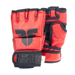 Fighter MMA Gloves Competition - red camo, FMG-002CRD