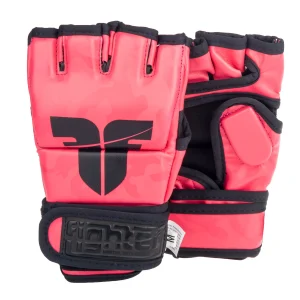 Fighter MMA Gloves Competition - pink camo, FMG-002CPK