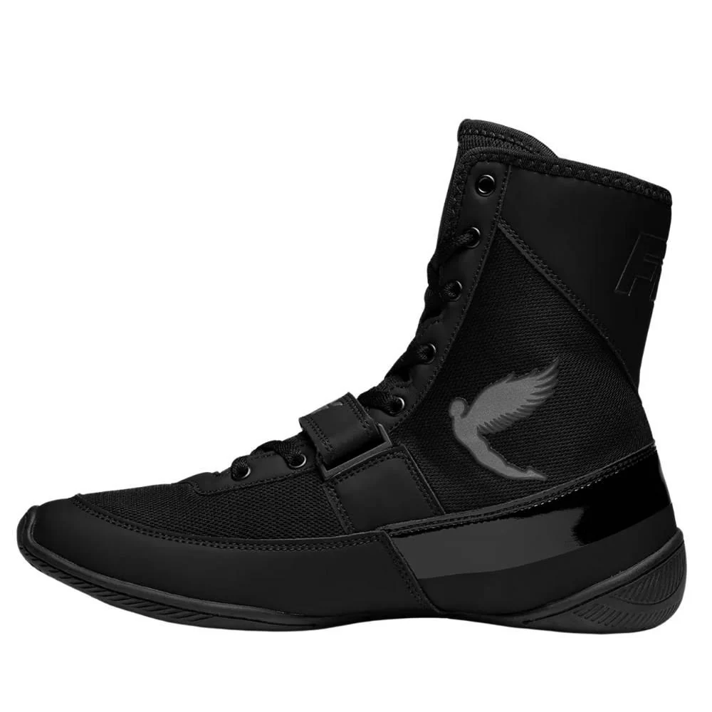 Fly Storm 2 Boxing Boots - Black/Black – Image 3