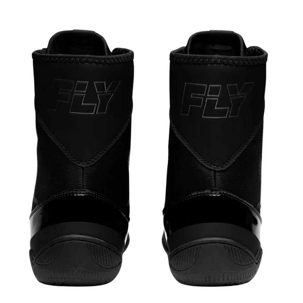 Fly Storm 2 Boxing Boots - Black/Black – Image 8