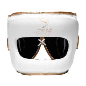 Fly Superbar X Head Guard - White/Grey/Gold