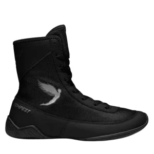 Fly Tempest Boxing Boots - Black/Black