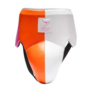 Fly Wraith X Groin Guard - White/Pink/Orange