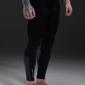 Legging de compression de combat Gym King Fight Division - Noir