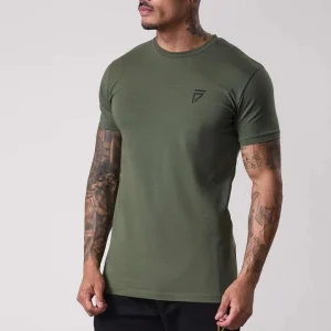 Gym King Fight Division Tee - Deep Olive
