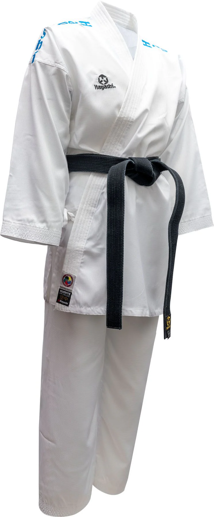 Hayashi kumite kimono AirDeluxe - WKF approved, white/blue, 0474-11 – Image 5