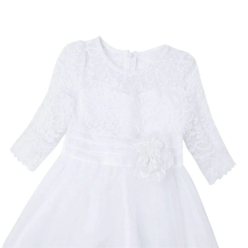 Robe Communion Manche Longue – Image 5