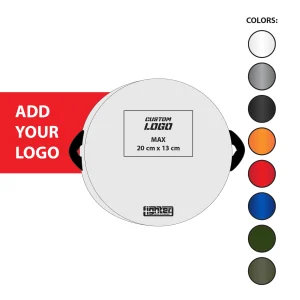 Fighter Round Shield - Custom logo